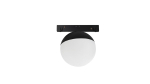 LUMINES GENESIS Lampa GLOBE 10 W 4000 K czarna