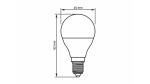 Źródło LED E14 4W G45 Biała Ciepła