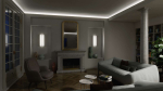 Profil LED LUMINES typ Logi srebrny anodowany 2,02 m