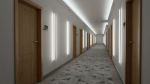 Profil LED LUMINES typ Dopio srebrny anodowany 1 m