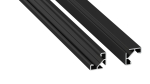 Profil LED LUMINES typ ajar czarny anodowany 6,28 m