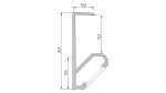 Profil LED LUMINES typ Q18 inox anodowany 3 m