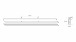 Neon LED Flex 3Y 6x12 126 LED/m 10,8W/m 24V BLUE
