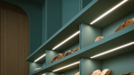 Profil LED LUMINES typ axin Sky blue lakierowany 3 m