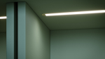 Profil LED LUMINES typ axin Sky blue lakierowany 3 m
