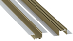 Profil LED LUMINES typ akin Reed Green lakierowany 6,17 m